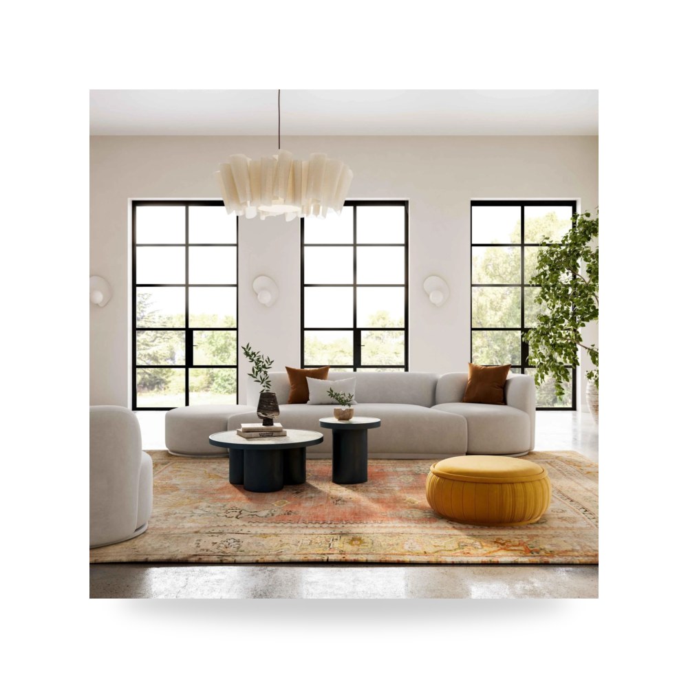كنب أريكة رمادي توف فيرنتشر TOV Furniture موديل توف فيرنتشر TOV Furniture L6866 G SO2