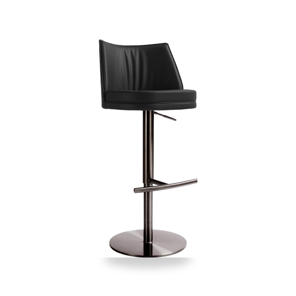 مقعد بار عالي فاخر - كرسي بار مرتفع أسود TOV موديل TOV D68622 - من TOV Furniture