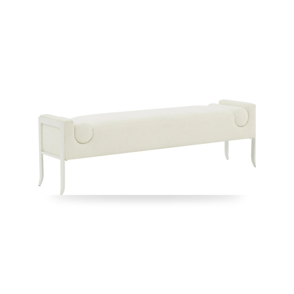 مقعد كريمي Ines Boucle توف فيرنتشر TOV Furniture