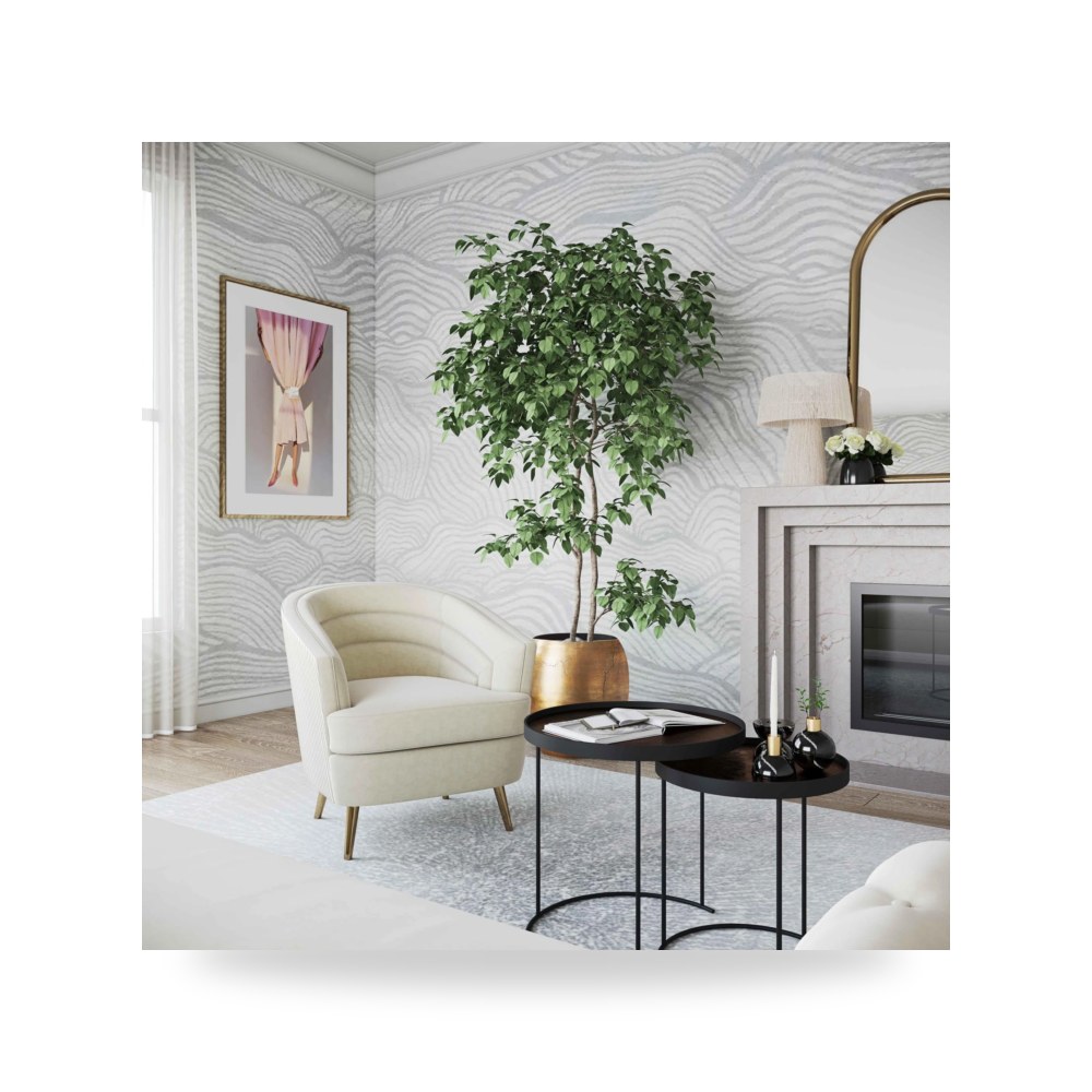 كرسي جلوس بتصميم أنيق - كرسي قطيفة كريمي Jules TOV - من TOV Furniture - طراز TOV-IHS68540