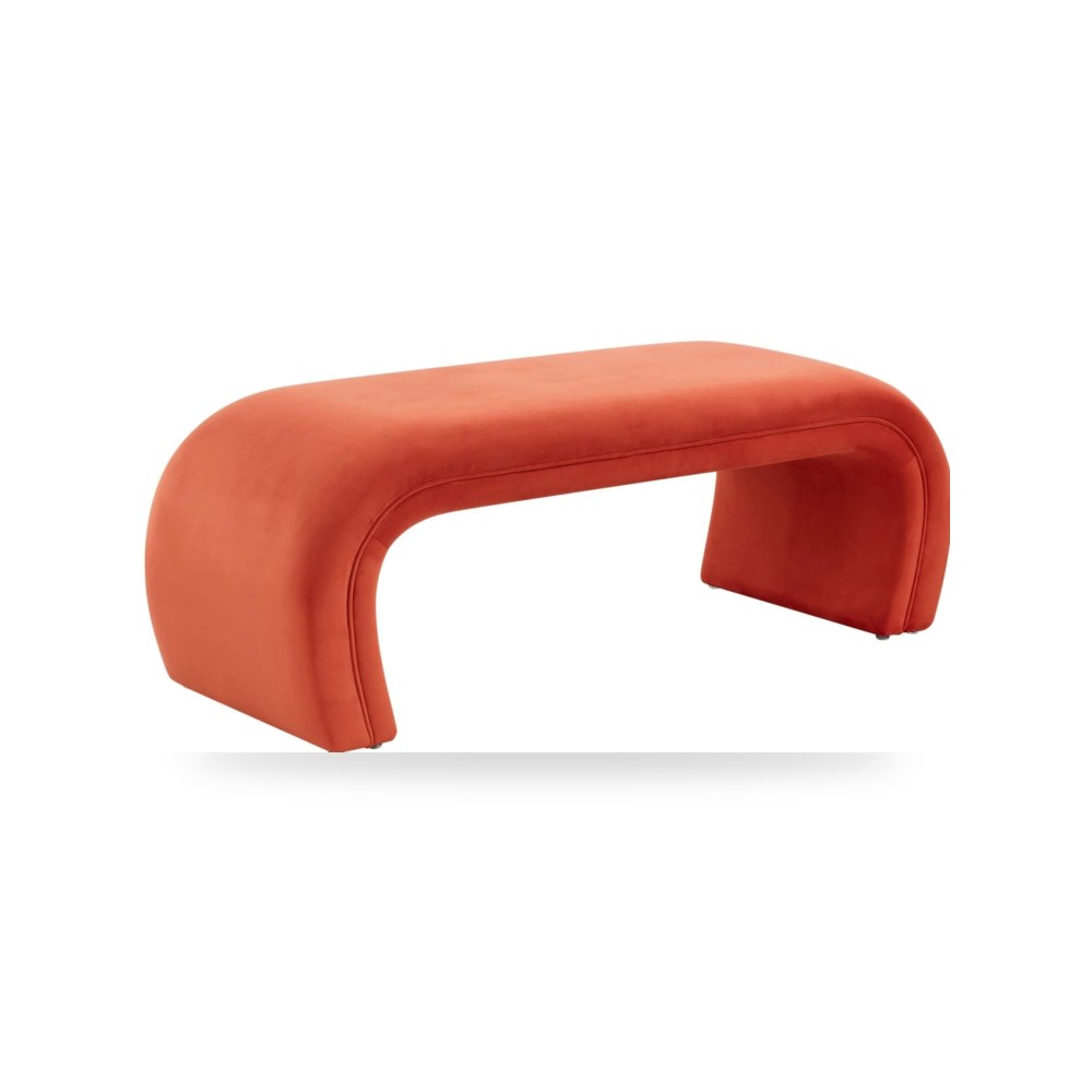 مقعد قطيفة أحمر Kenya Rocks توف فيرنتشر TOV Furniture