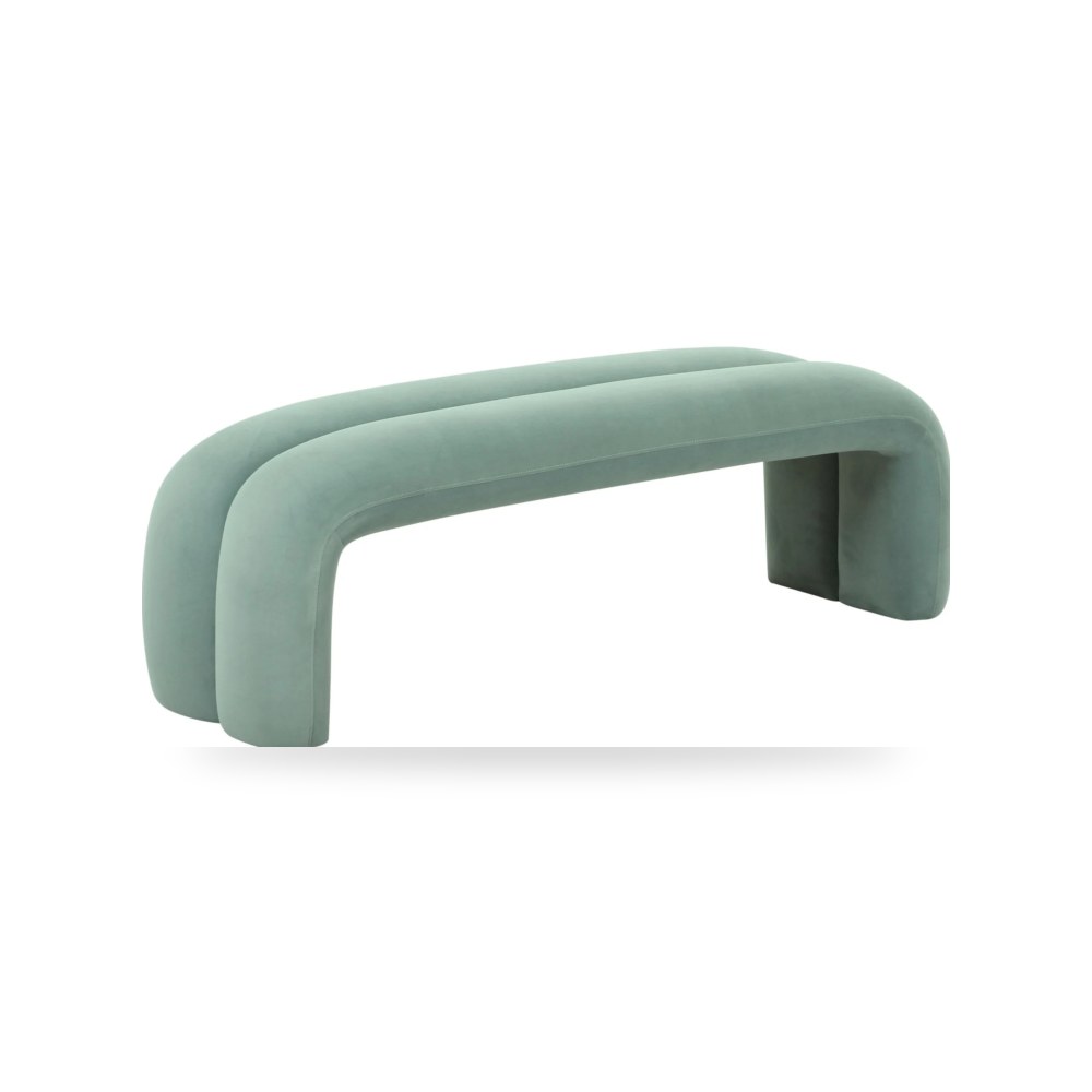 مقعد قطيفة أخضر Leigh توف فيرنتشر TOV Furniture
