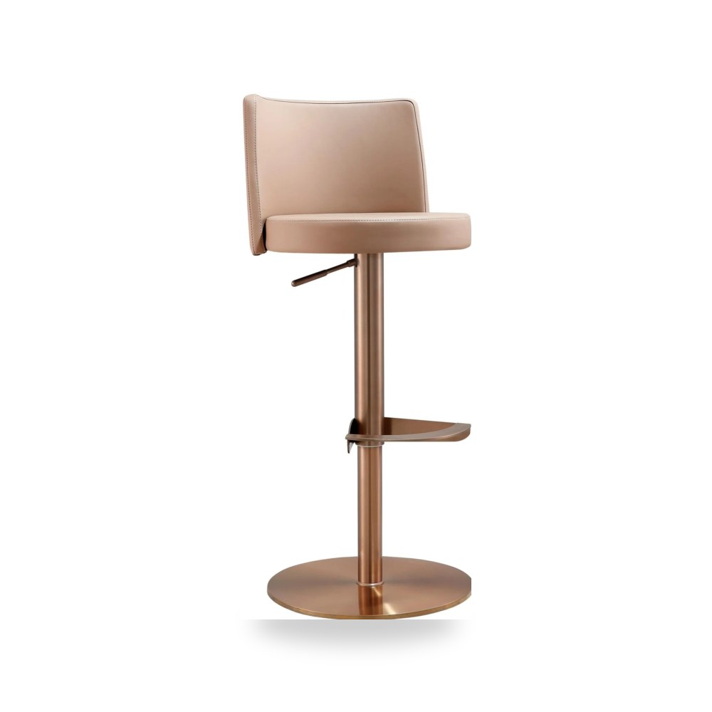 مقعد بار عالي فاخر - كرسي بار مرتفع ذهبي TOV موديل TOV D68299 - من TOV Furniture