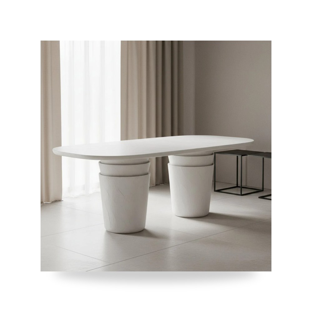 كرسي طعام فاخر - طاولة طعام رمادي TOV معتمد - من TOV Furniture - طراز TOV-O54297