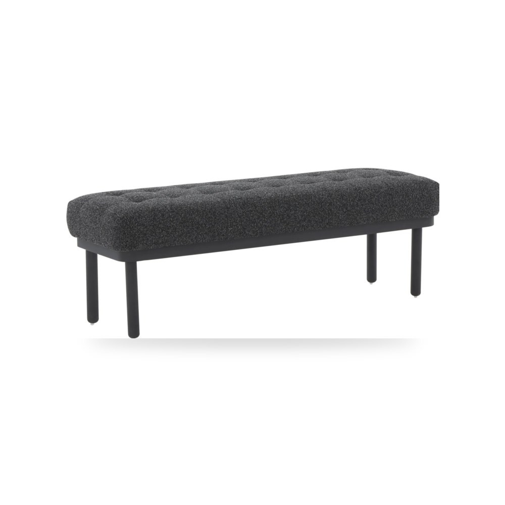 مقعد أسود Olivia Boucle توف فيرنتشر TOV Furniture