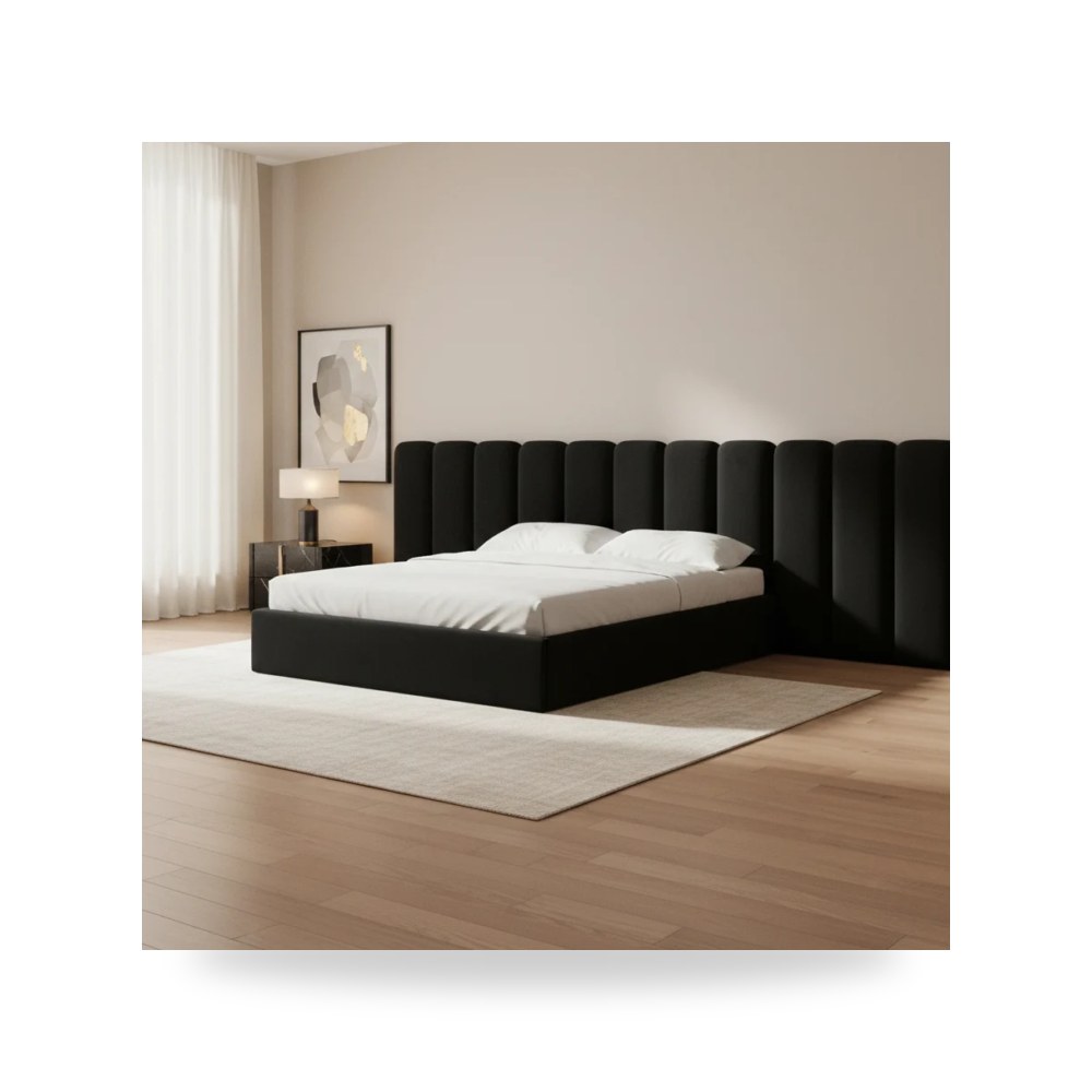 سرير نوم أسود توف فيرنتشر TOV Furniture موديل توف فيرنتشر TOV Furniture B68745 WINGS