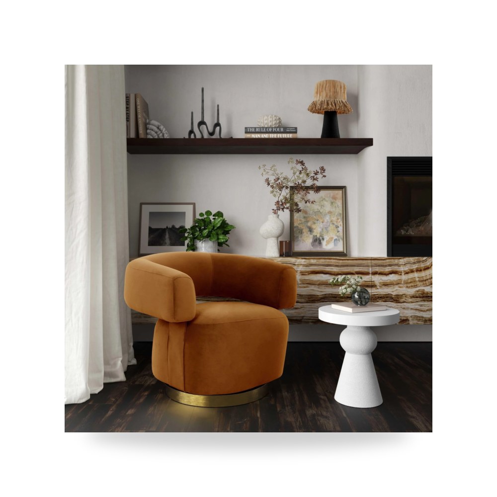 كرسي جلوس بتصميم أنيق - كرسي TOV موديل TOV S68542 - من TOV Furniture - طراز TOV-S68542