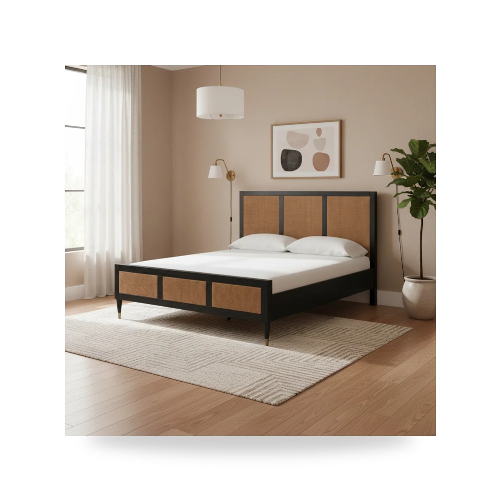 سرير Sierra Noir توف فيرنتشر TOV Furniture