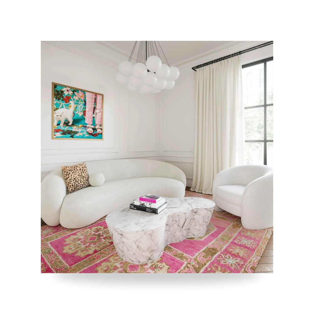 طاولة قهوة Slab Marble توف فيرنتشر TOV Furniture