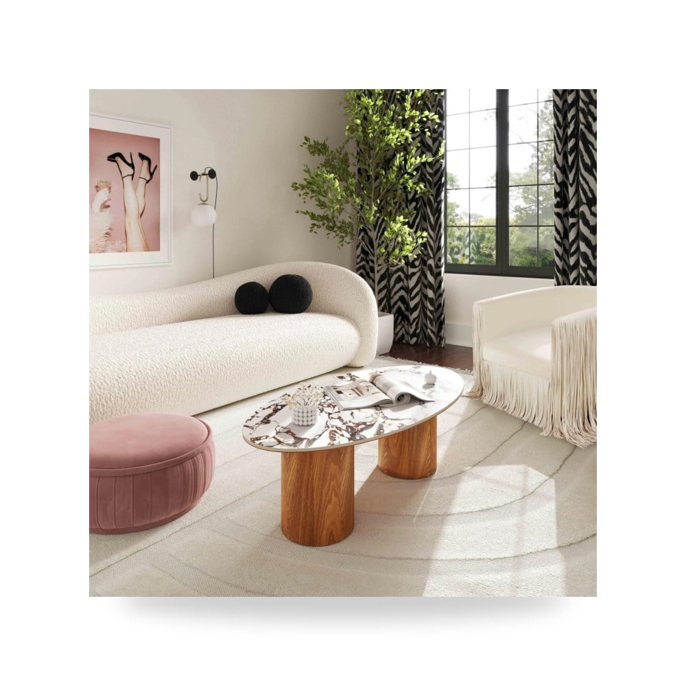 طاولة قهوة سيراميك توف فيرنتشر TOV Furniture