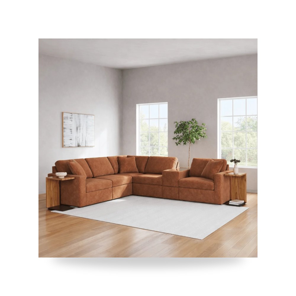كنب زاوية أريكة مقطعية آشلي Ashley Furniture موديل 92102S7