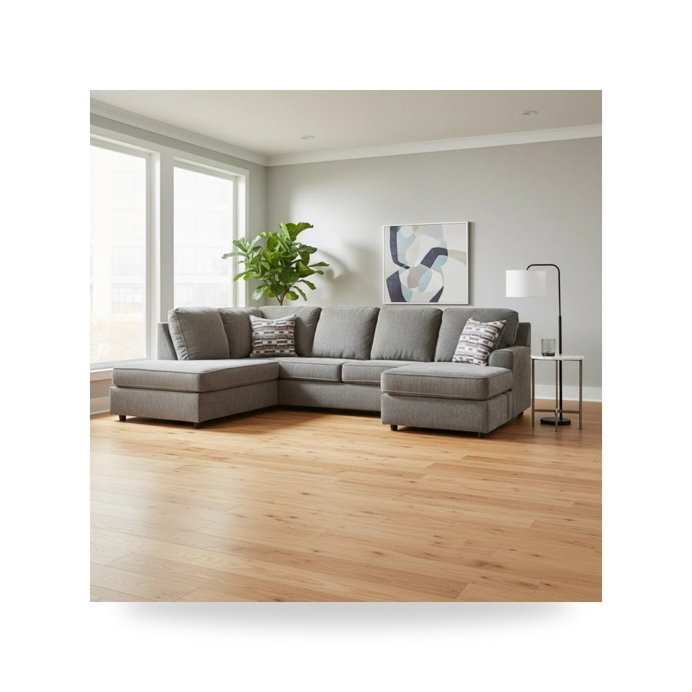 كنب زاوية أريكة مقطعية رمادي آشلي Ashley Furniture موديل 29402-Laf-WE