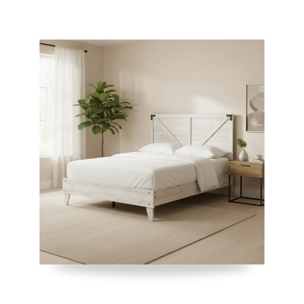سرير نوم آشلي Ashley Furniture موديل EB4121 QueenBED WE