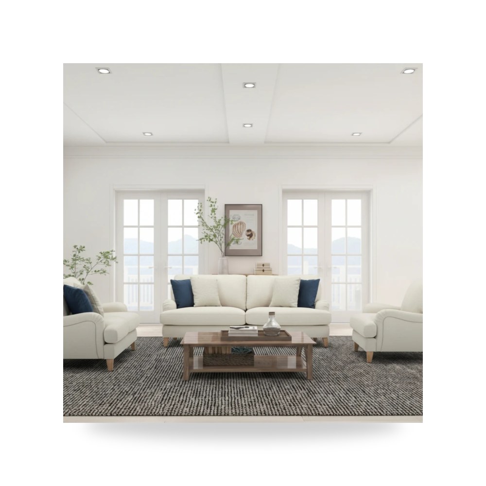 طقم كنب غرفة معيشة روتس موديل KF.2286-SET