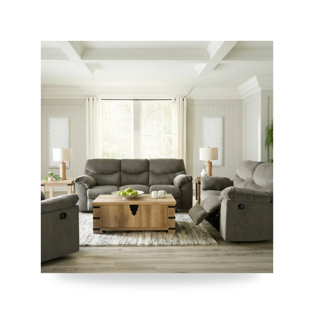 كرسي استرخاء رمادي آشلي Ashley Furniture موديل 28201 Kit موديل 28201-Kit