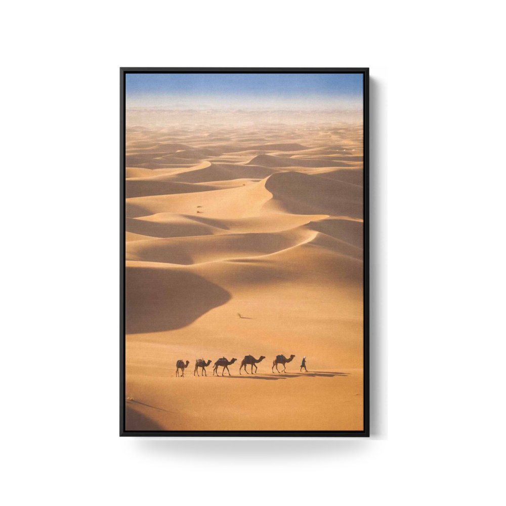لوحة جدارية كانفس أسود LOWHA موديل LWHCNVVA0B