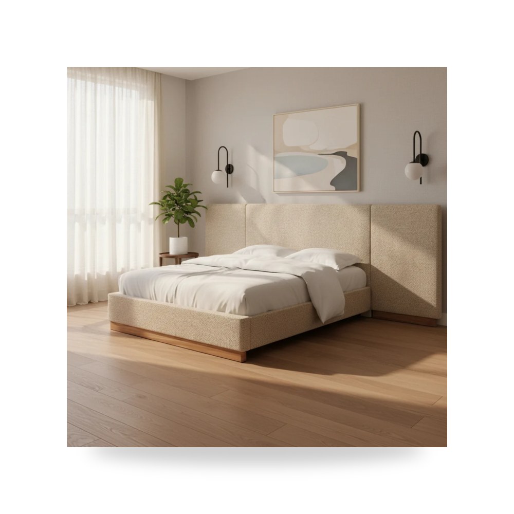 سرير نوم فاخر - سرير Portico 6 Uph. Panel - من A.R.T. Furniture - طراز 323126-3335W