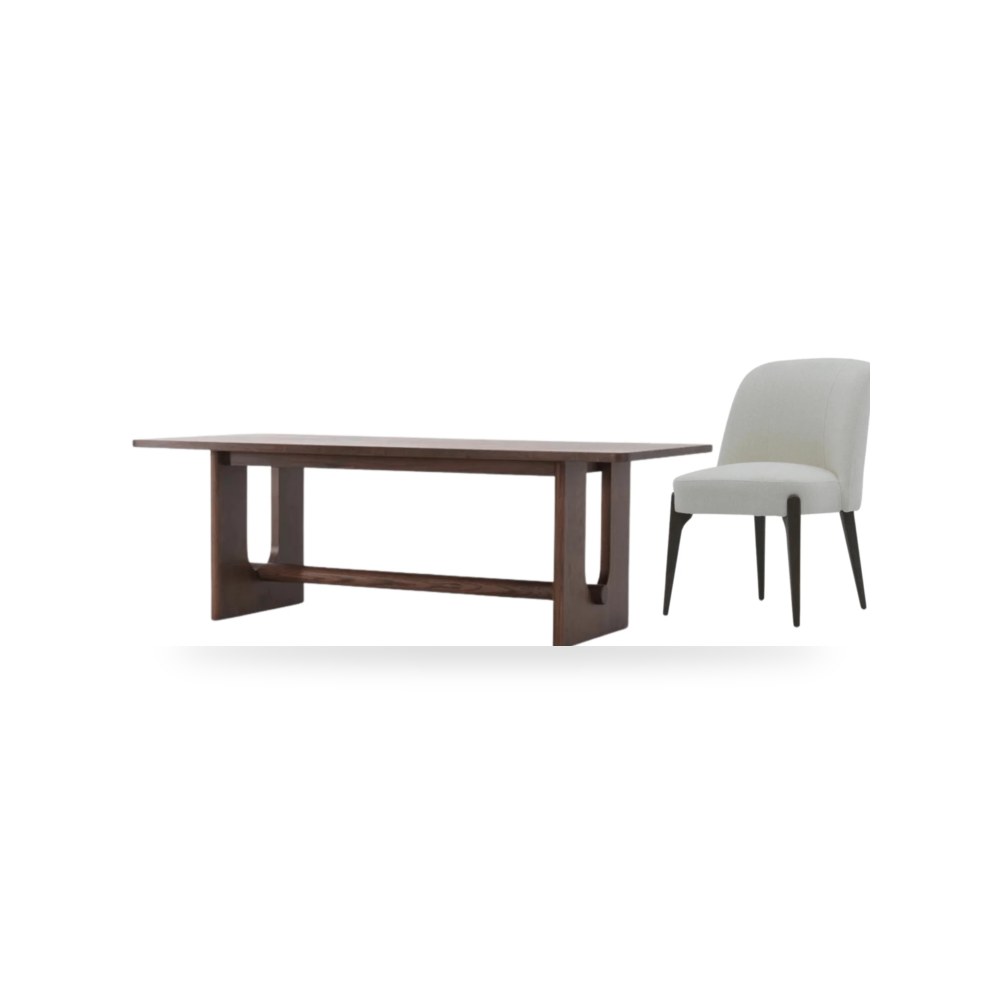 طقم سفرة وغرفة طعام متكامل فاخر روتس للأثاث - موديل ZHA01-Set