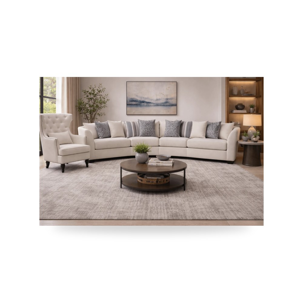 كنب زاوية أريكة مقطعية روتس موديل HC059-Set