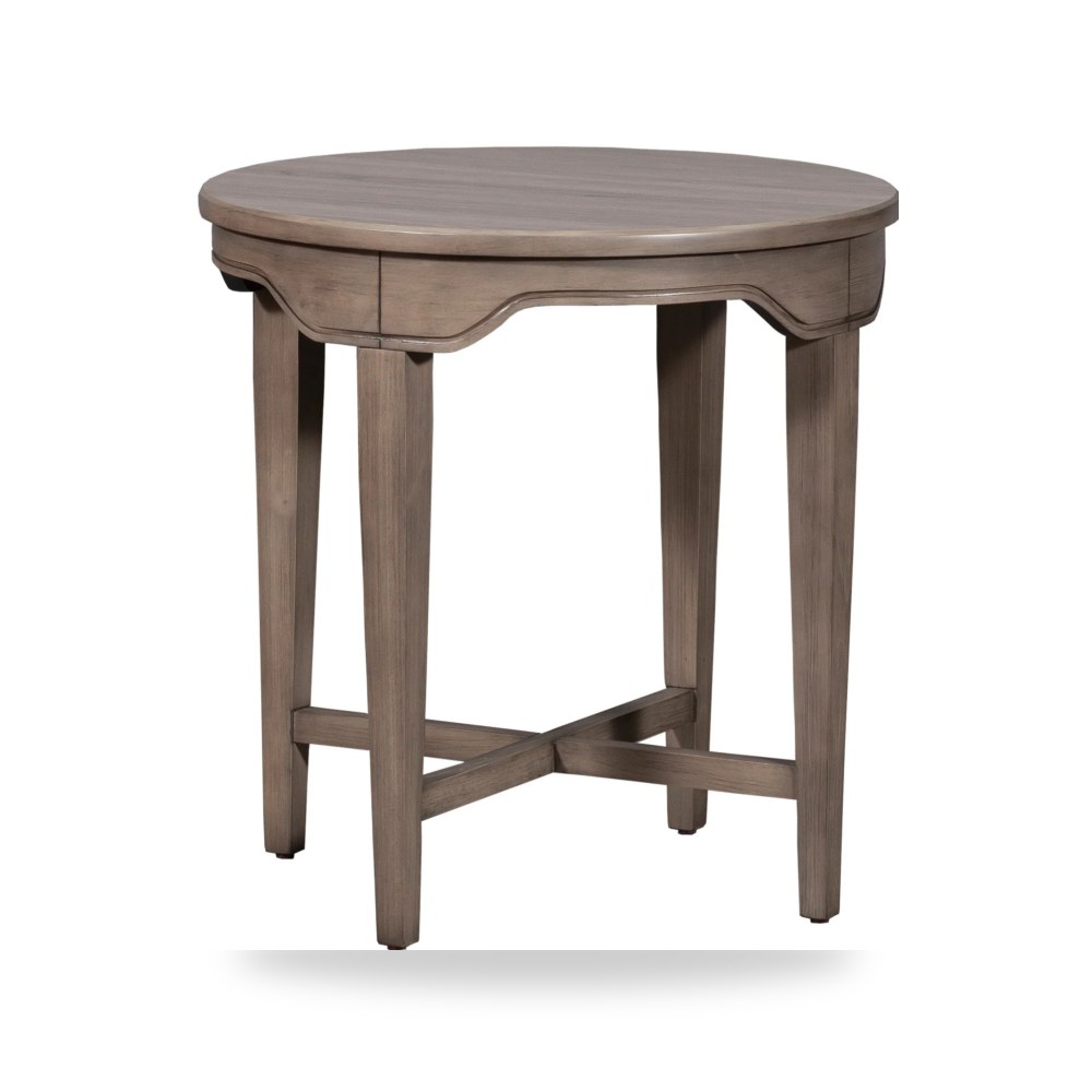 كراسي ومقاعد فاخرة - Product OverviewAvignon Round End Table - من Fairfield Chair