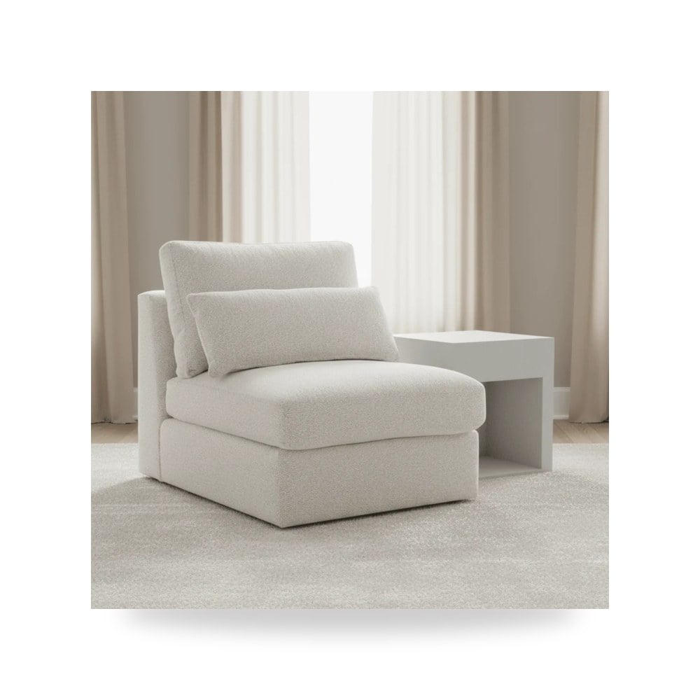 كرسي جلوس بتصميم أنيق - Product OverviewBanks Armless Chair كرسي - من Fairfield Chair