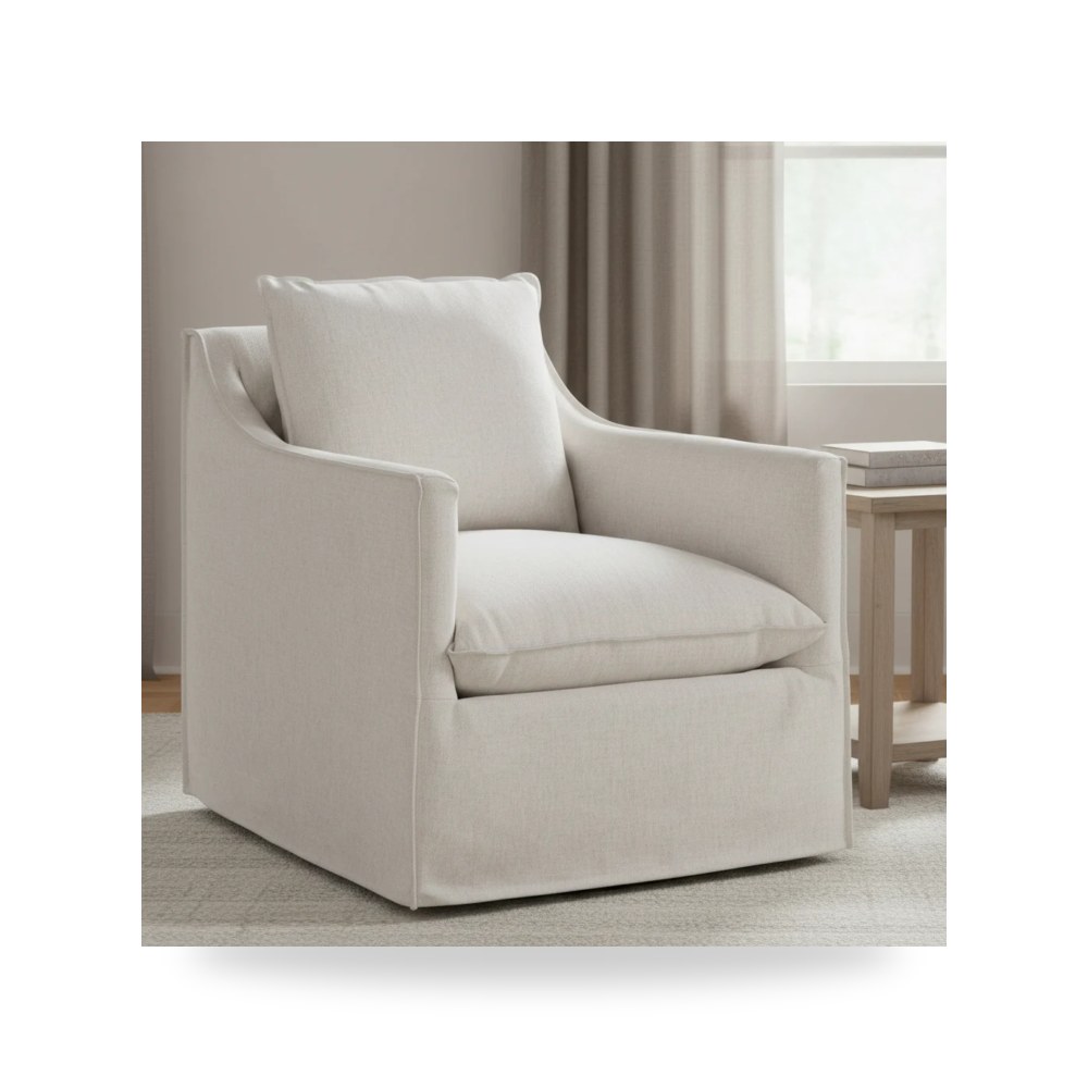 كرسي جلوس بتصميم أنيق - كرسي أحمر Fairfield Chair موديل W S000 32 - طراز W-S000-32