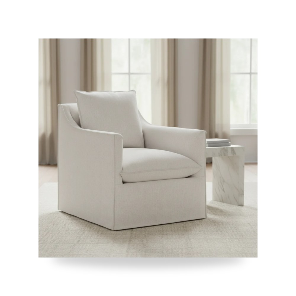 كرسي جلوس بتصميم أنيق - كرسي أحمر Fairfield Chair موديل W S000 31 - طراز W-S000-31
