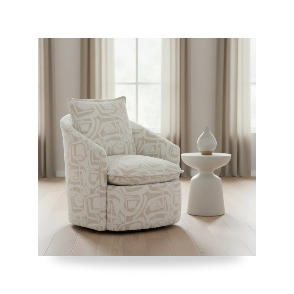 كرسي جلوس بتصميم أنيق - كرسي Cayson Swivel Fairfield - من Fairfield Chair - طراز 2602-31
