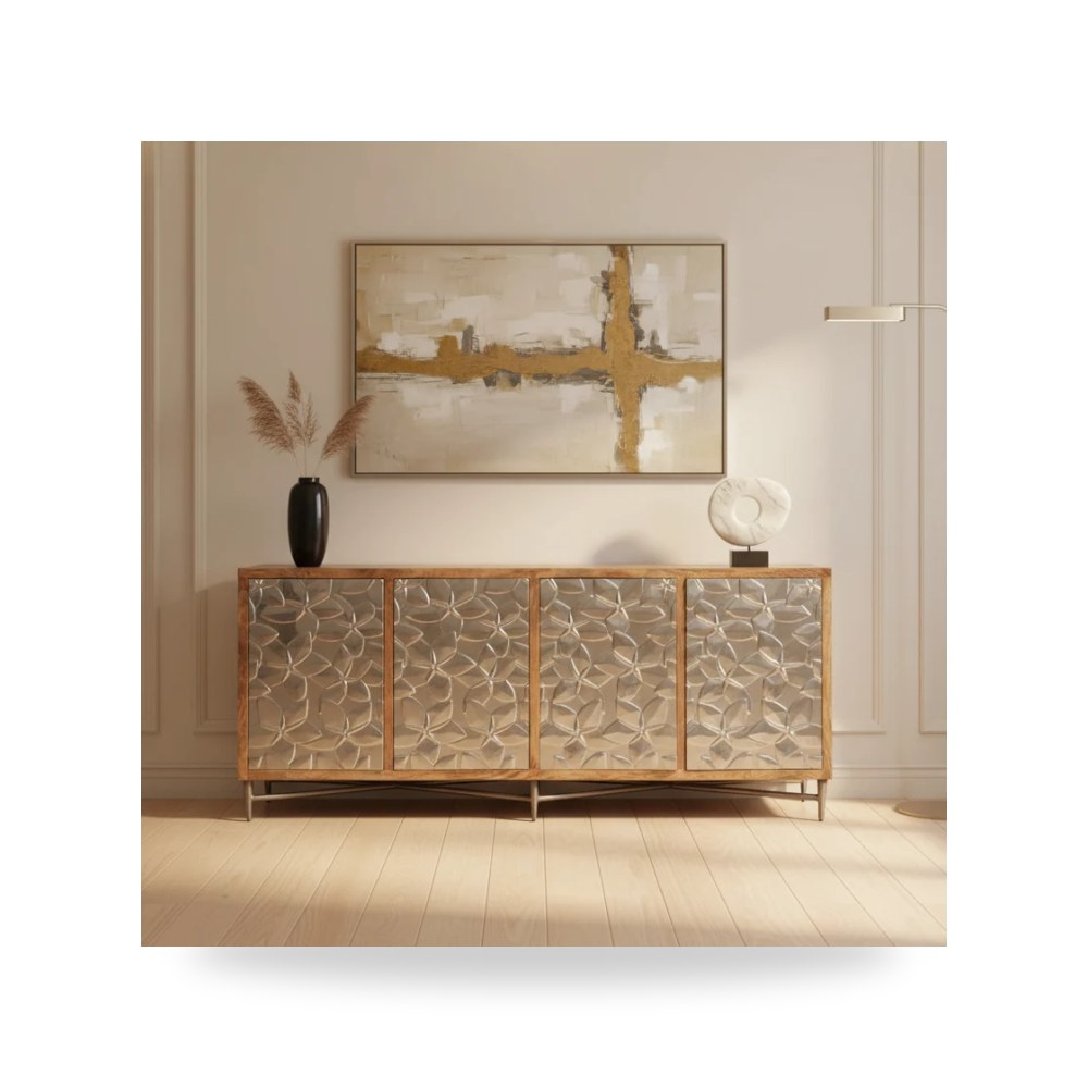 كرسي أحمر Country Credenza Fairfield Chair موديل 8166-17