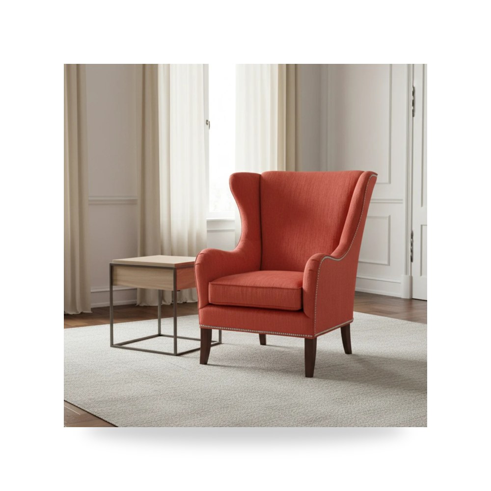 كرسي جلوس بتصميم أنيق - كرسي Emma Fairfield معتمد - من Fairfield Chair - طراز S-7463-01