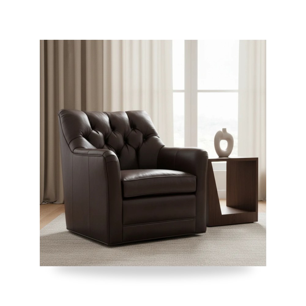 كرسي جلوس بتصميم أنيق - كرسي Emery Swivel Fairfield - من Fairfield Chair - طراز 1180-31