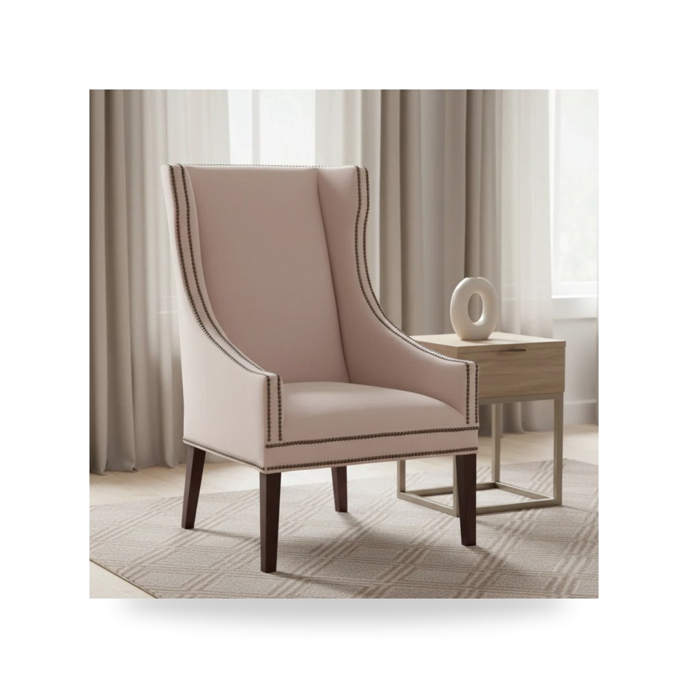 كرسي جلوس بتصميم أنيق - كرسي Frances Fairfield معتمد - من Fairfield Chair - طراز 5134-01