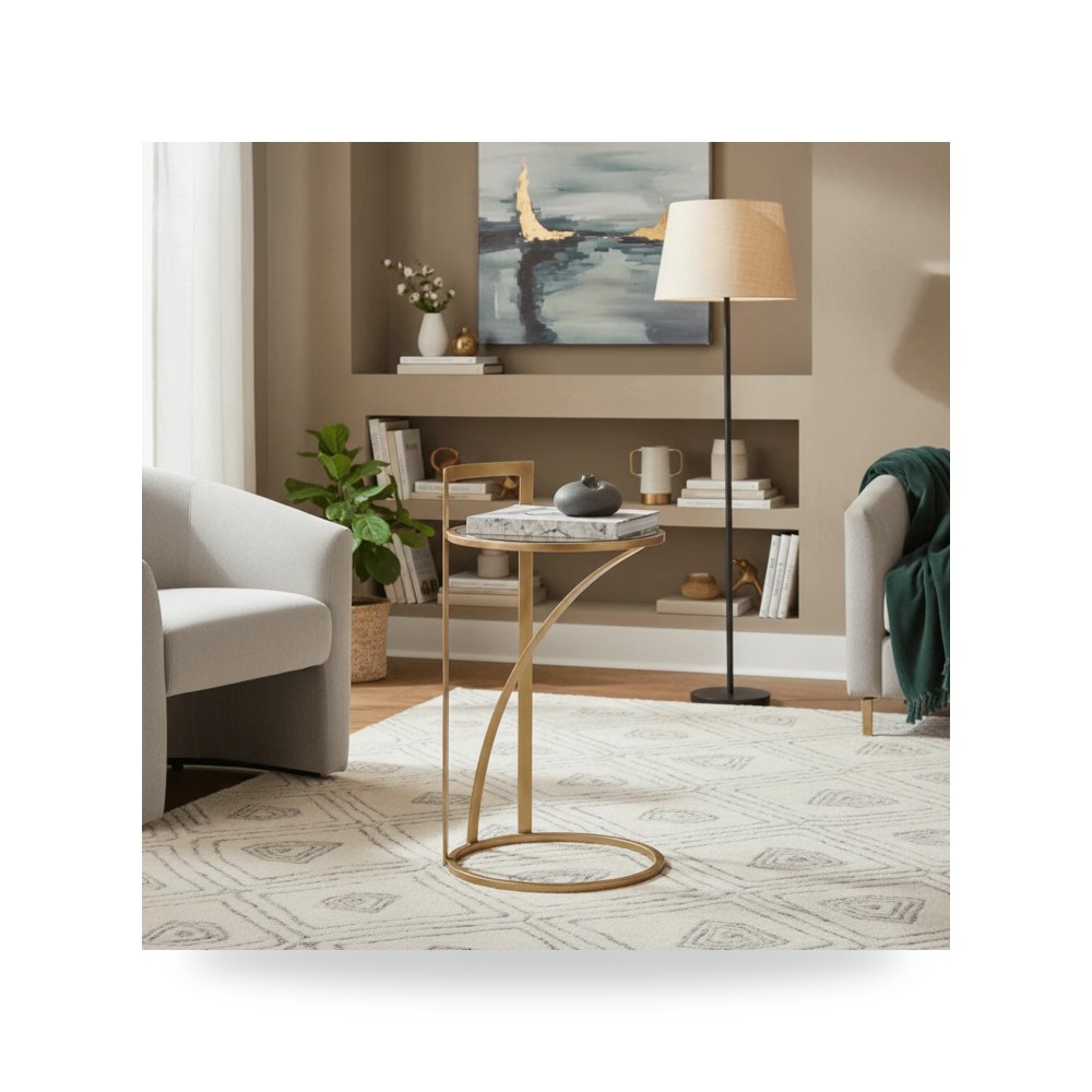 كراسي ومقاعد فاخرة - Product OverviewFrench 75 Drink Table طاولة - من Fairfield Chair