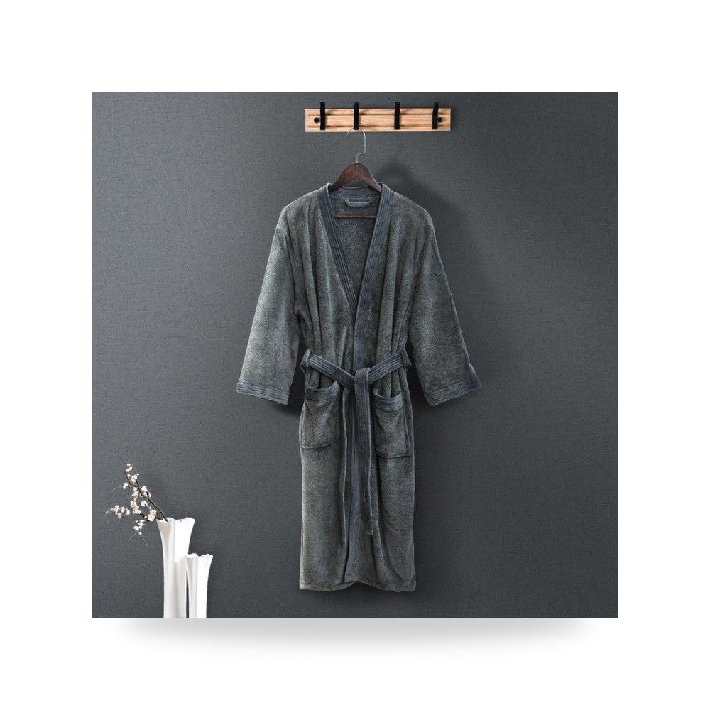 إكسسوارات وتجهيزات منزلية وديكورية رمادي Robes Reefi معتمد - كود MR-Gray-L