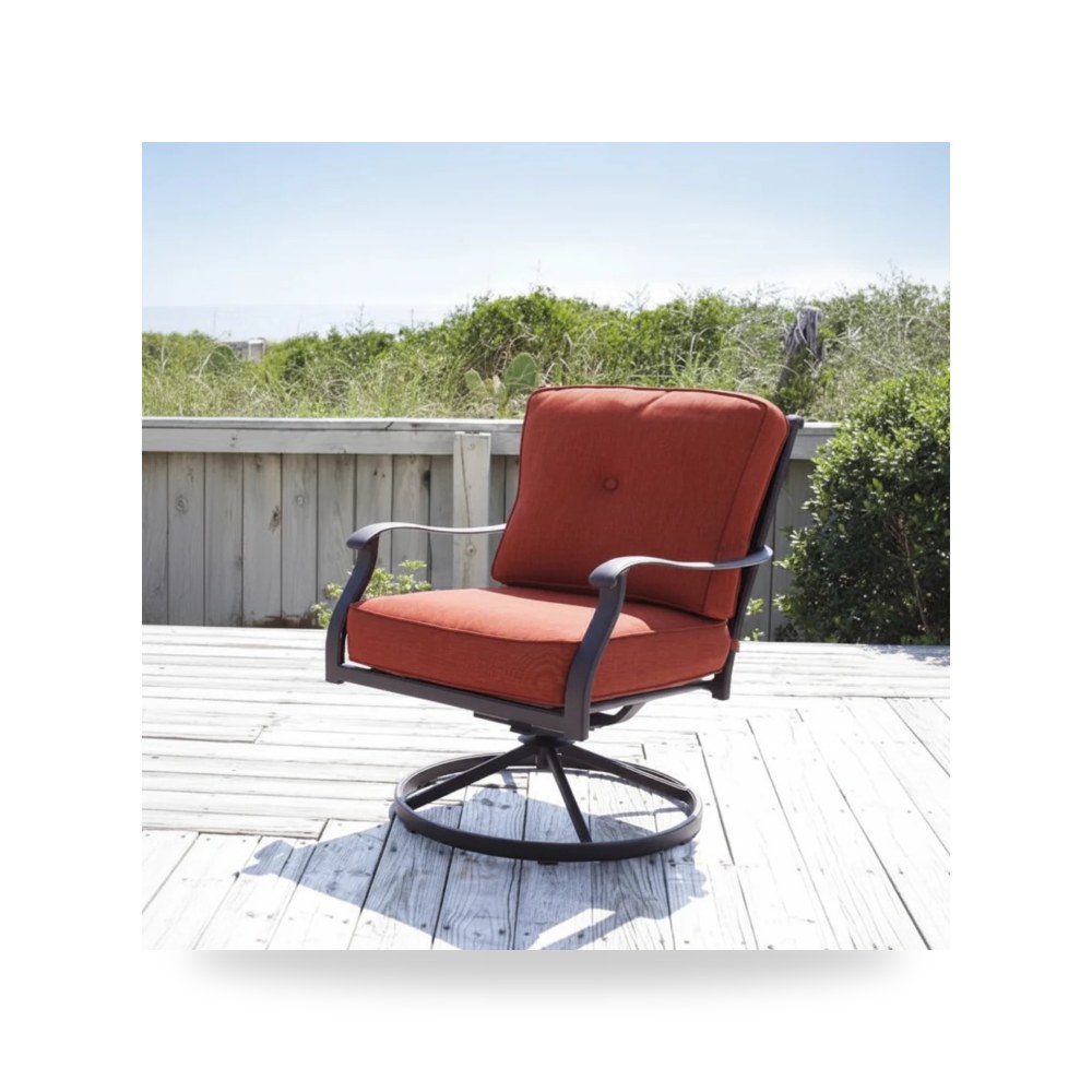 كرسي جلوس بتصميم أنيق - Swivel Lounge Chair - طراز P456-821
