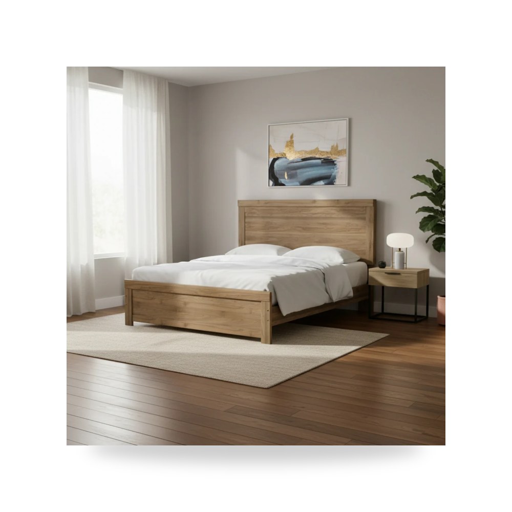 سرير نوم فاخر - سرير Zanbrook Ashley معتمد - طراز B1367B4