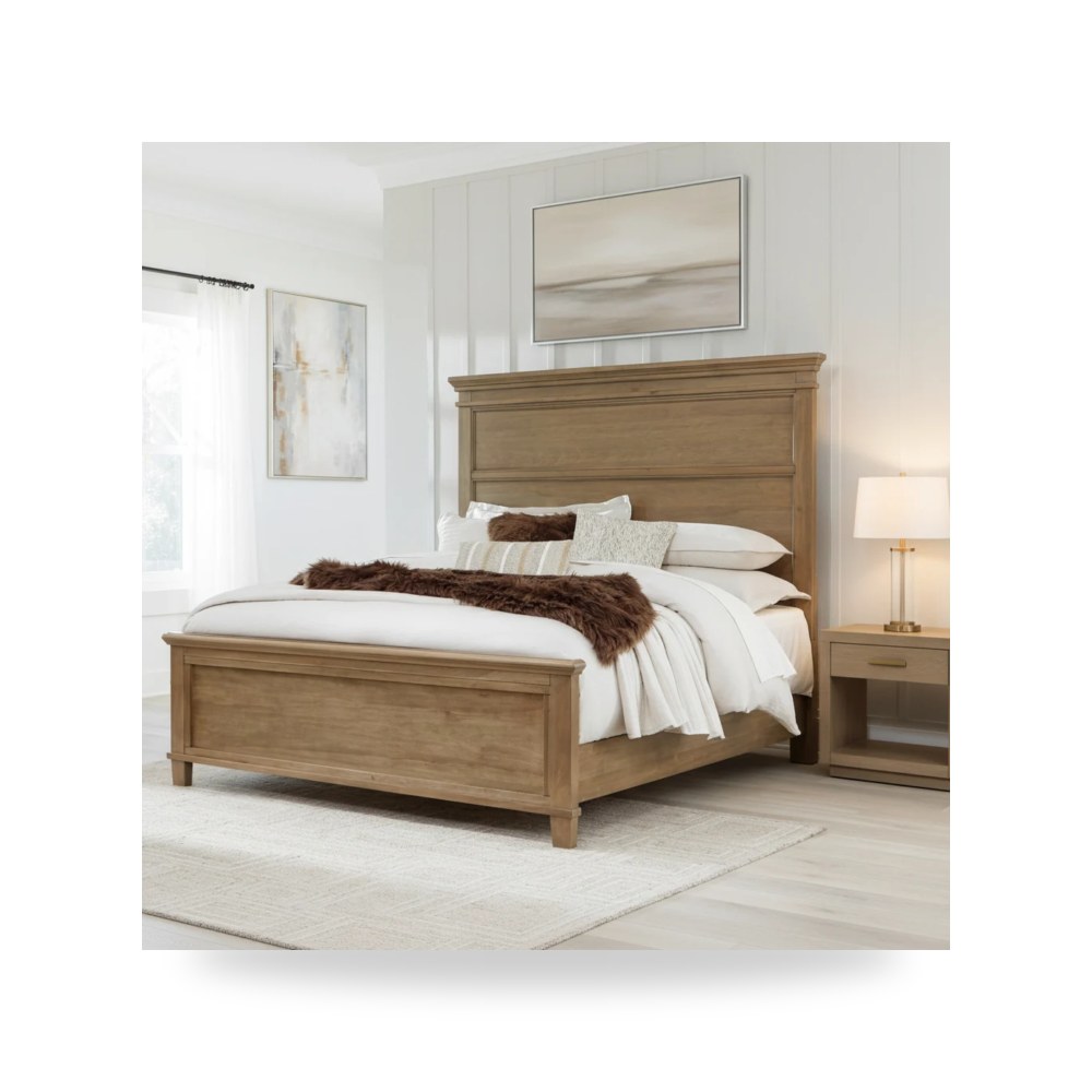 سرير نوم فاخر - سرير Mylarken Ashley معتمد - طراز B606B6