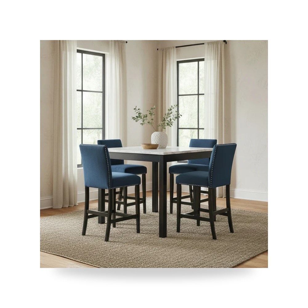 كرسي طعام فاخر - طقم غرفة طعام Ashley موديل D163 223 - طراز D163-223