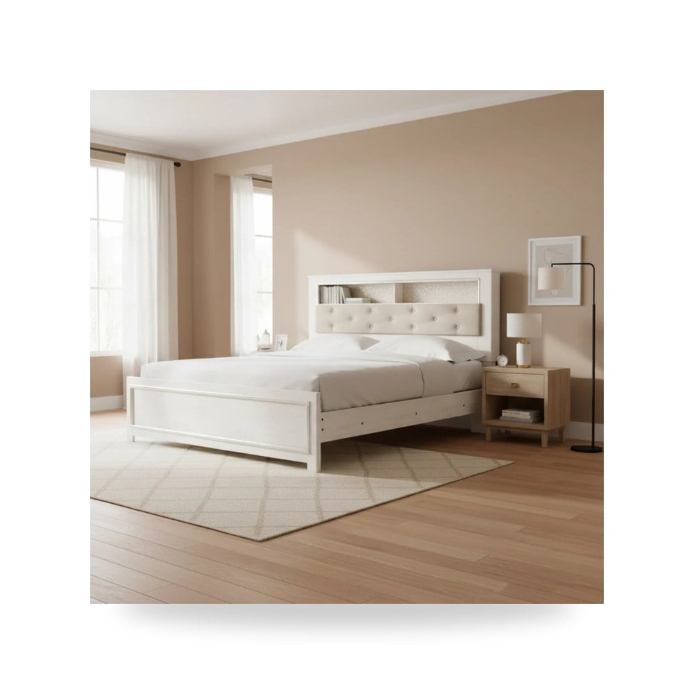 أثاث غرف نوم وأسرّة - مكتبة Altyra Panel معتمد - طراز B2640B5