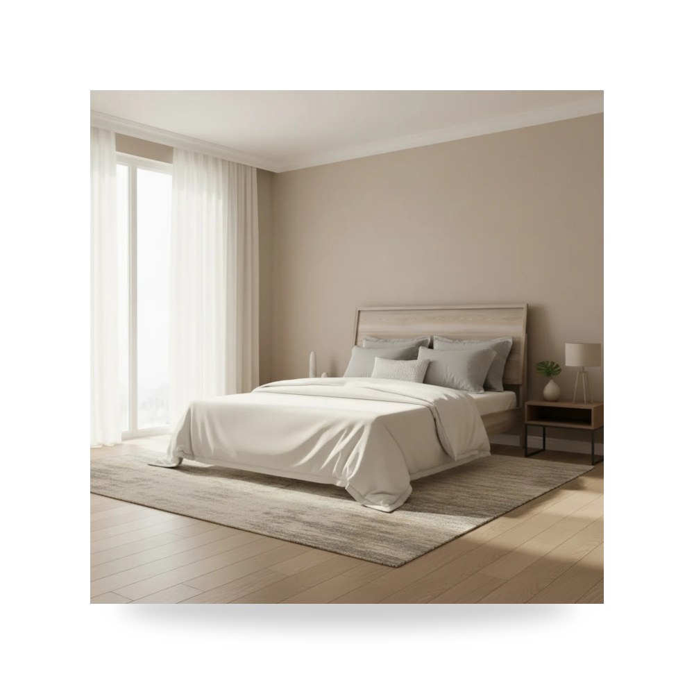 سرير نوم فاخر - سرير Hasbrick Panel معتمد - طراز B2075B6