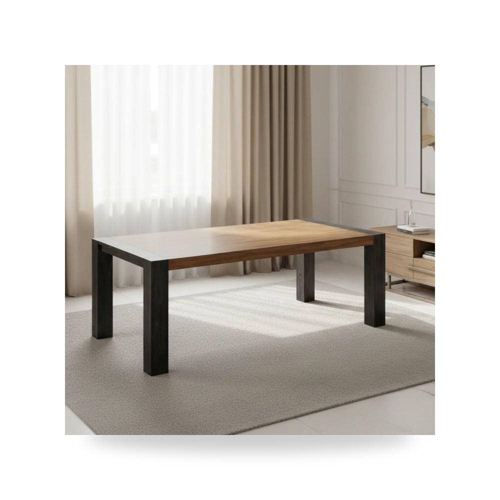 طاولة طعام بلوط أسود Breckenridge موديل D-3720-8-DT2