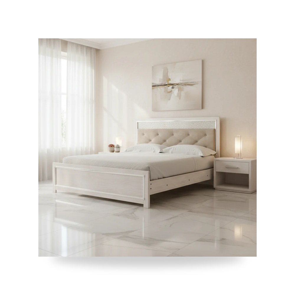 سرير نوم فاخر - سرير Altyra Panel معتمد - طراز B2640B3