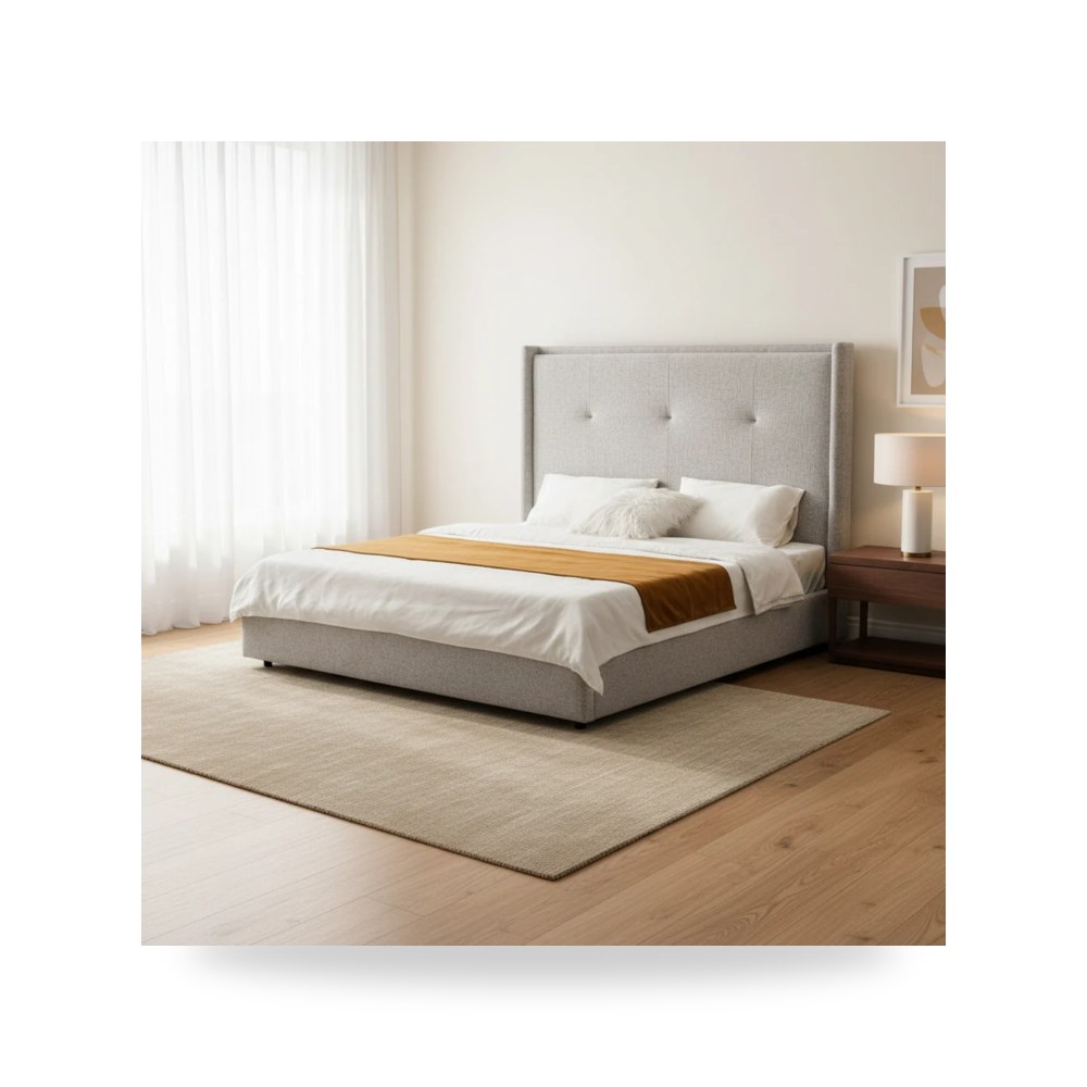 سرير نوم فاخر - Luton King Bed - طراز R0802-B0002BED