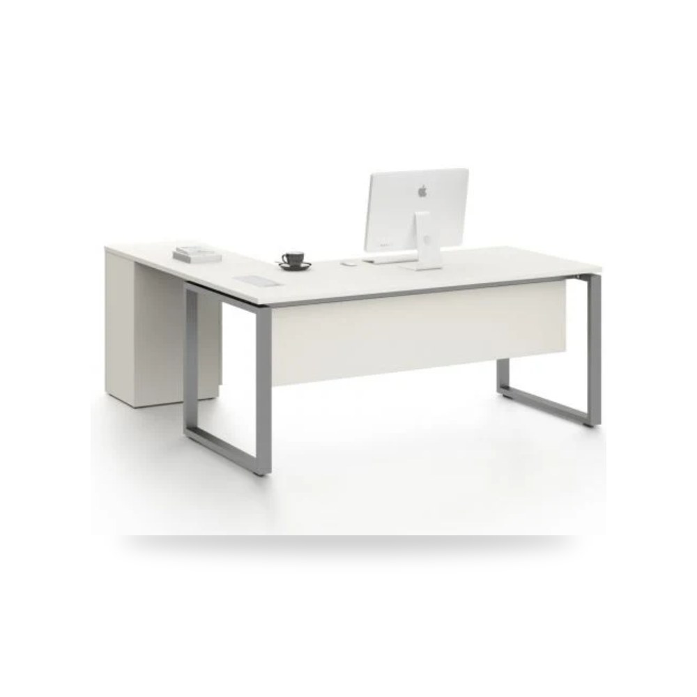 مكتب L Shape موديل desk-W1800-1 Al Rugaib Furniture