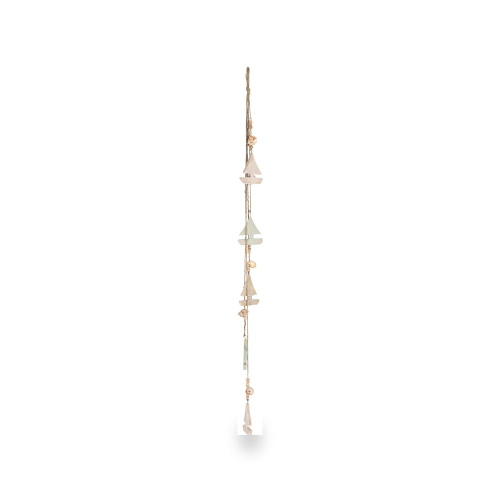 خشب أبيض SAILBOAT, BLUE - WHITE Sagebrook Home