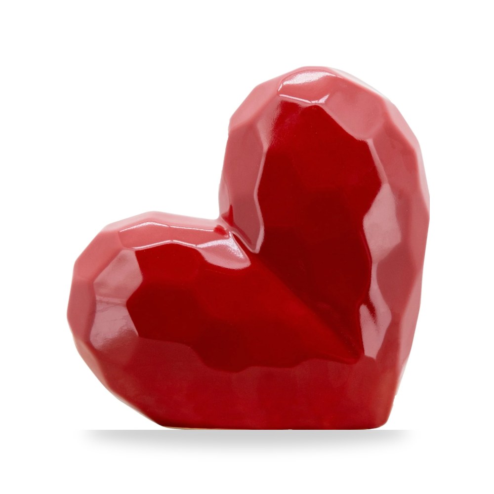 طاولة أحمر HEART DECO, Sagebrook Home
