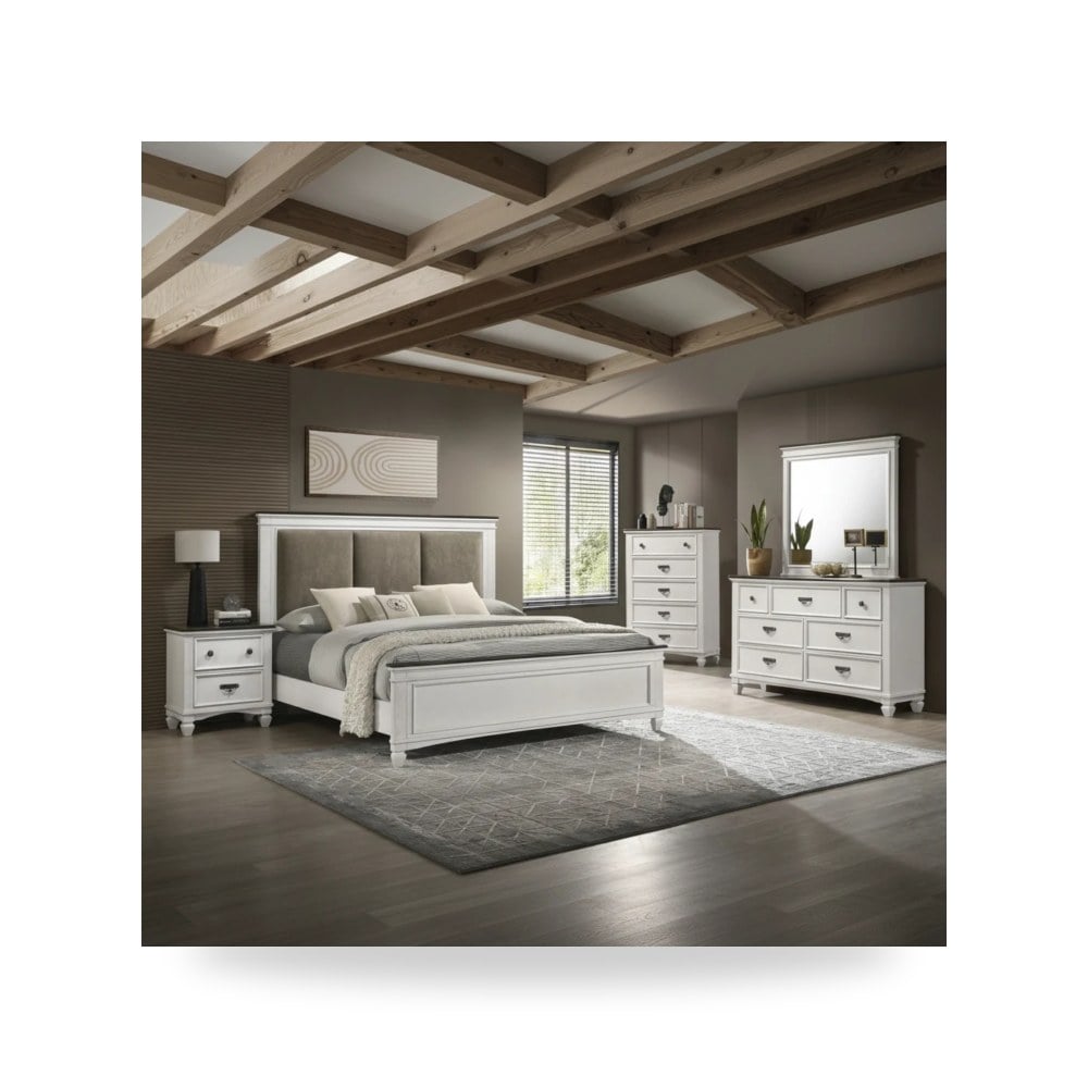 أثاث غرف نوم وأسرّة - طقم غرفة نوم موديل RF 1929 - طراز RF-1929-B9300SET