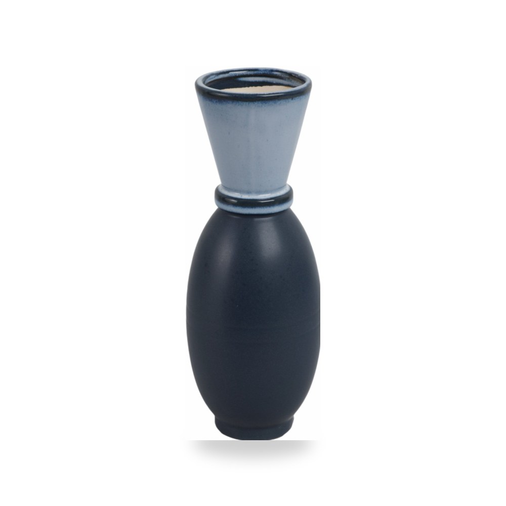فازة زينة أزرق Sagebrook Home موديل EV21125