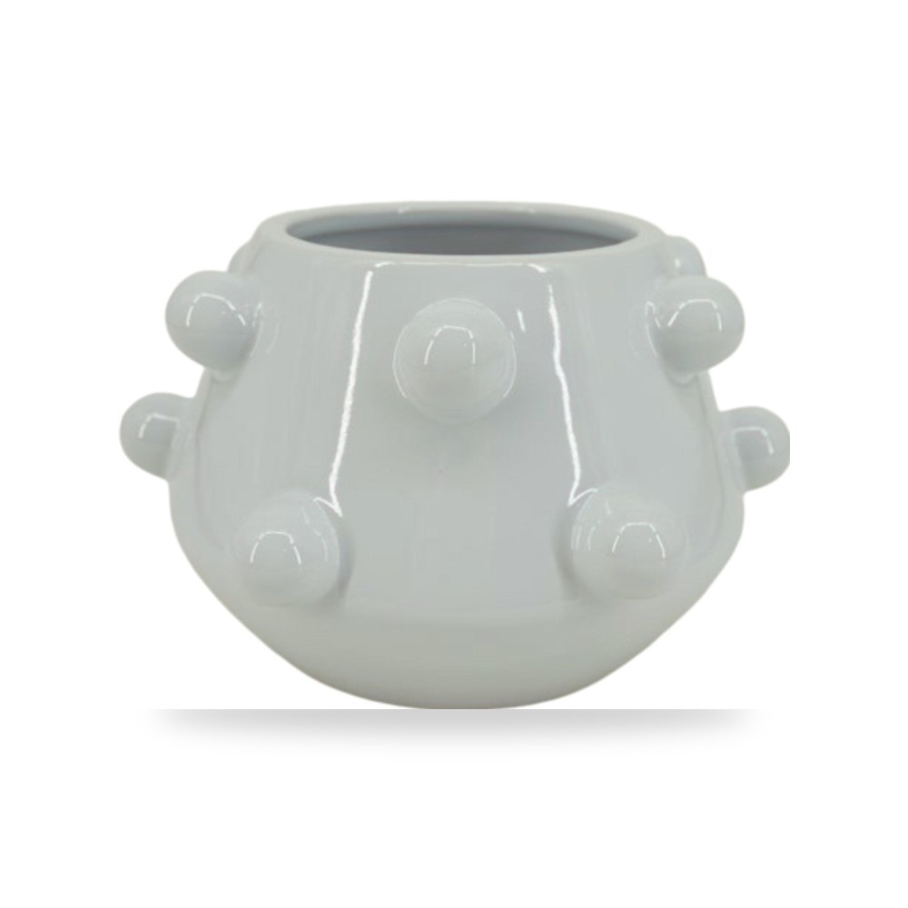 تحف وديكورات حدائق خارجية - صنبور أبيض Bubble Planter, Sagebrook - من Sagebrook Home