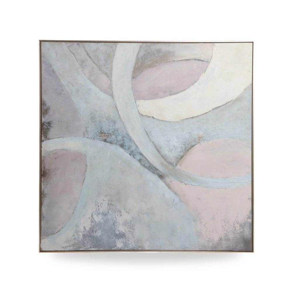 لوحة جدارية فنية 40x40 Isa Handpainted Sagebrook Home موديل EV70422